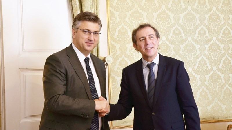 Predsjednik Vlade s potpredsjednikom Svjetske banke za Europu i Središnju Aziju
